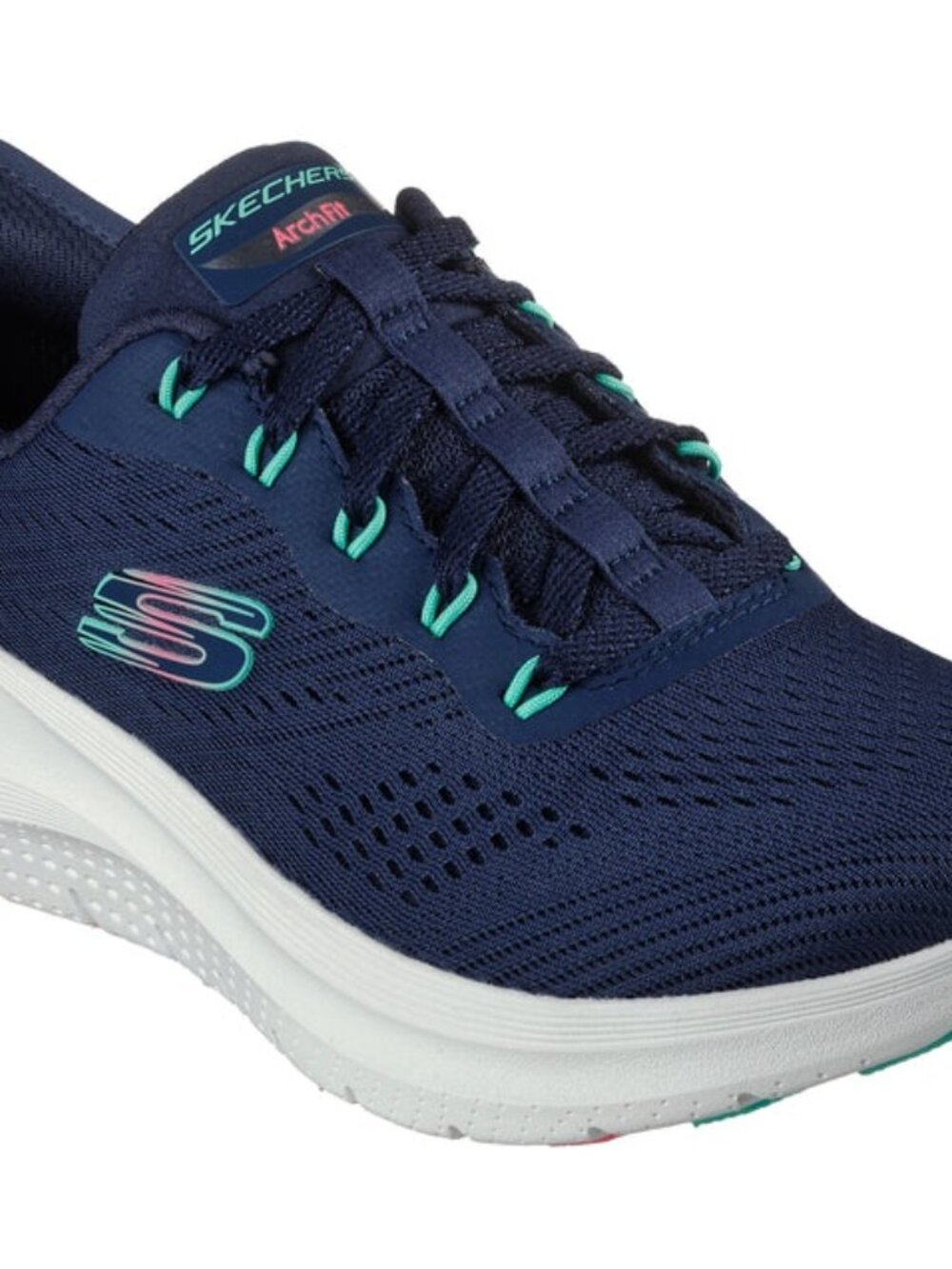 Skechers Easy Chic Slip-ins Arch Fit 2.0 Mesh Sneakers 8W - Picture 6 of 6